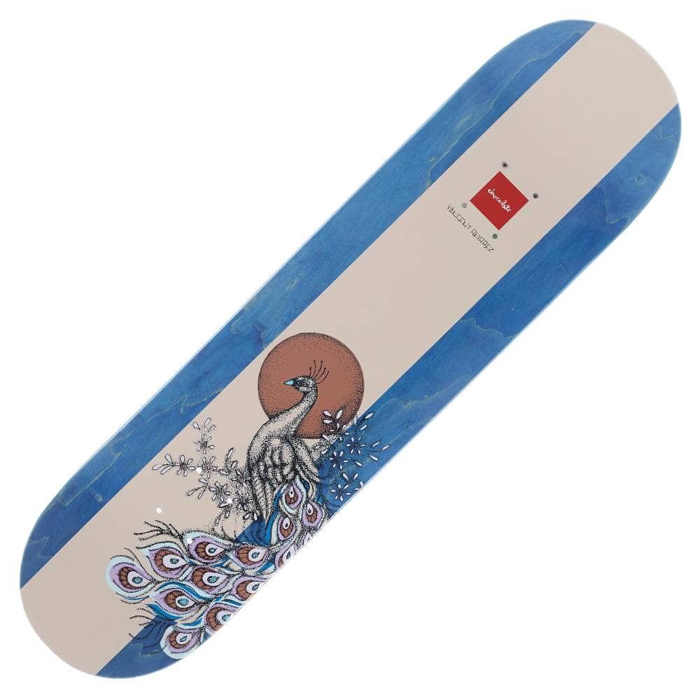 Chocolate Alvarez Peacock Pop Secret Deck - 8.0