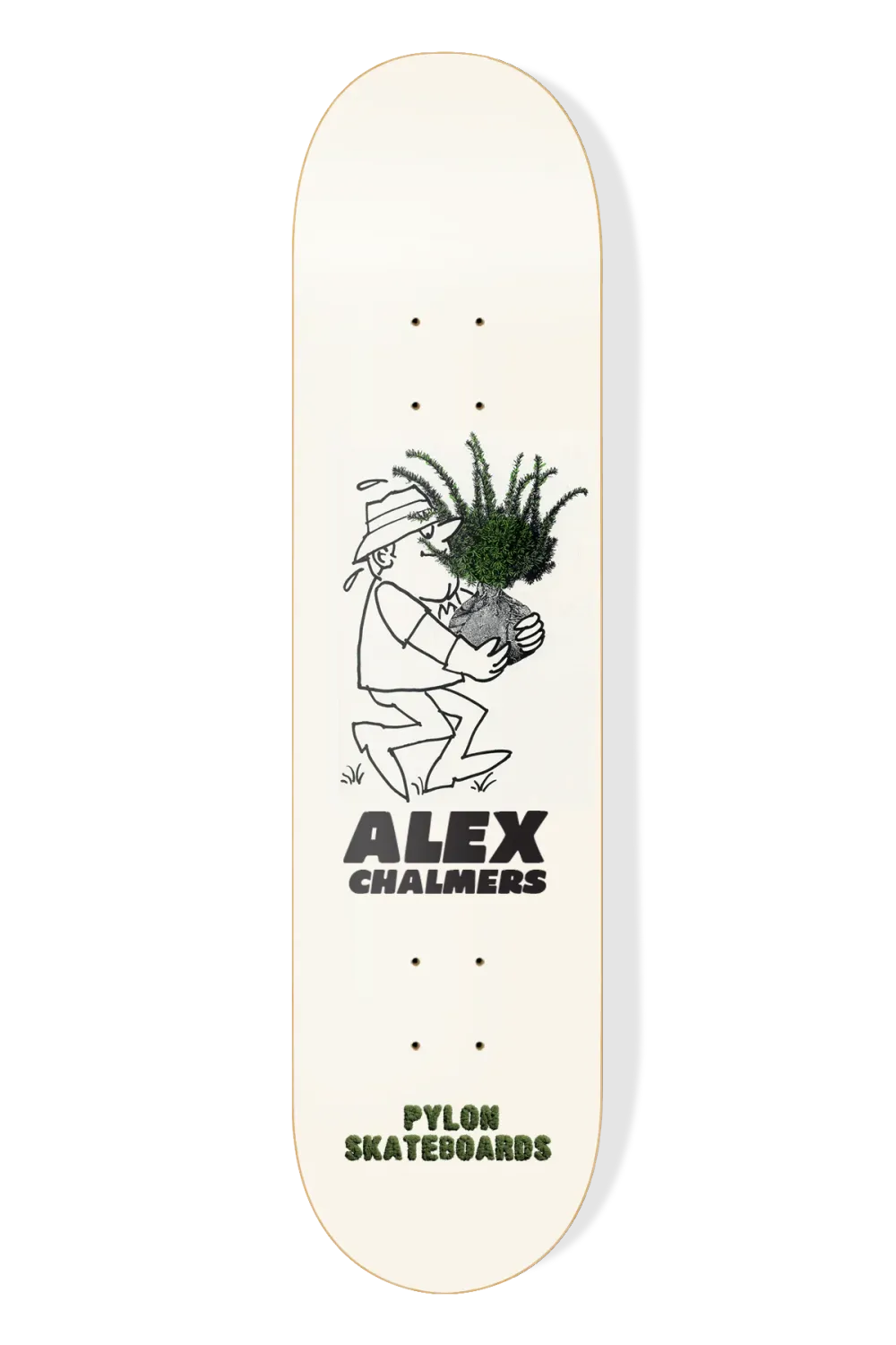 Pylon Alex Chalmers Green Thumb Deck - 8.25