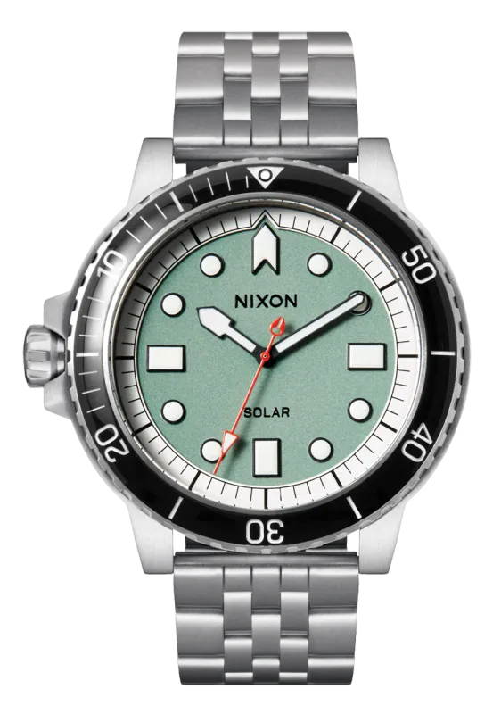 Nixon Stinger 44 - Silver/Silver/Jade