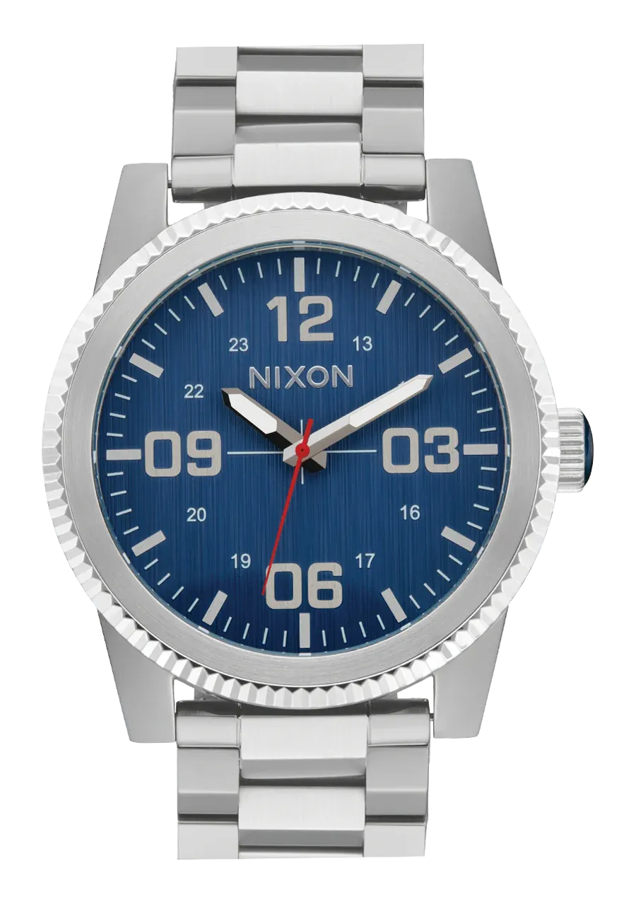 Nixon Corporal - Stainless Steel Silver/Indigo