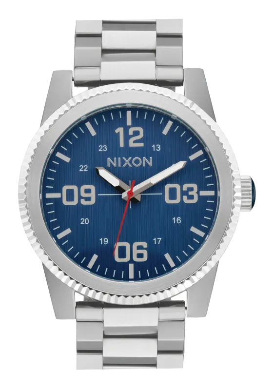 Nixon Corporal - Stainless Steel Silver/Indigo