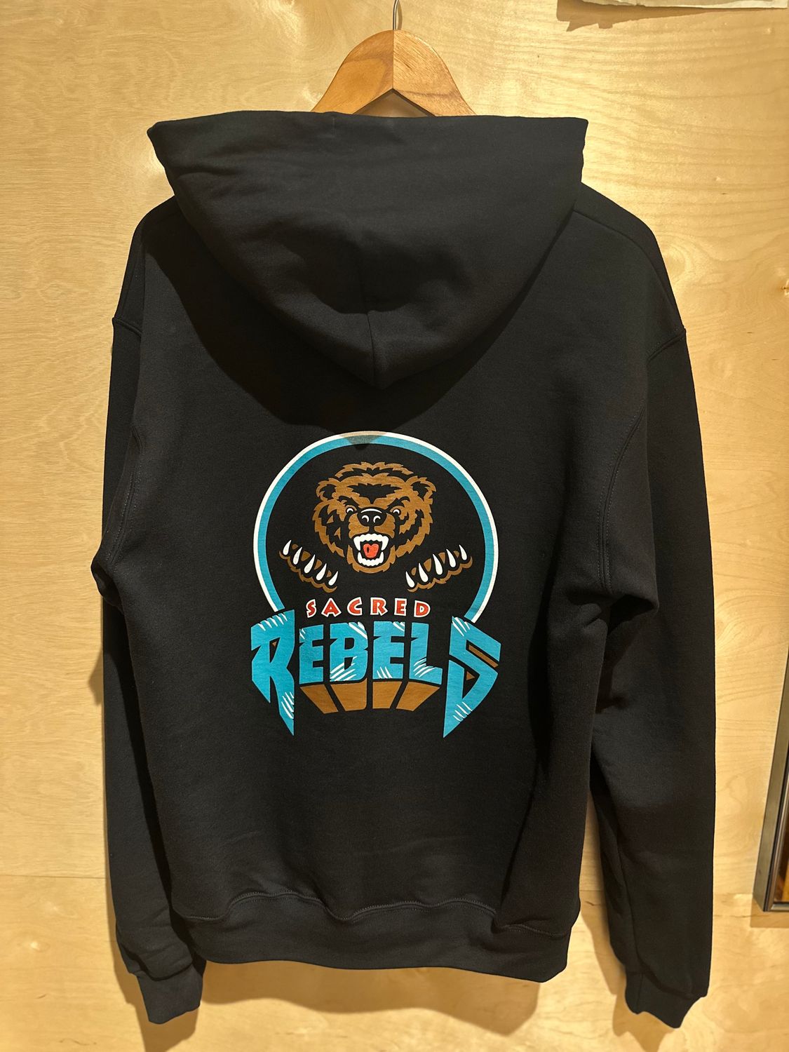 Sacred Rebels Hoodie - Black