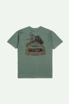 Brixton Raven Tee - Laurel Wreath