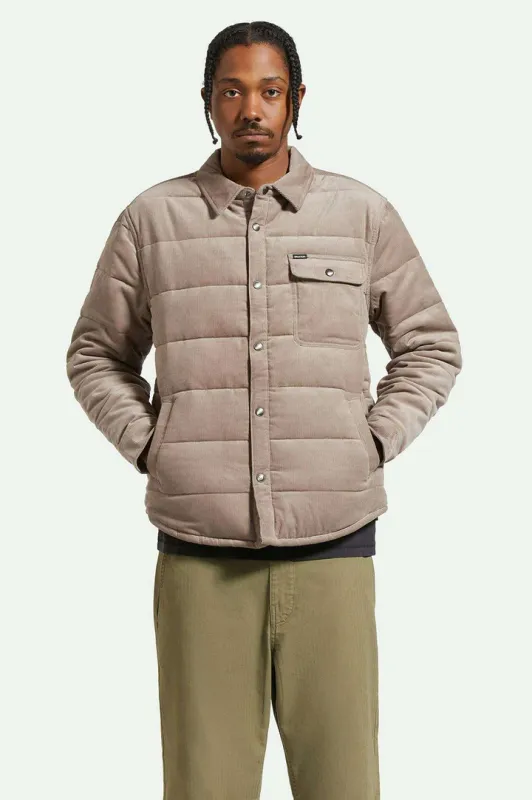 Brixton Cass Jacket - Cinder Grey Cord