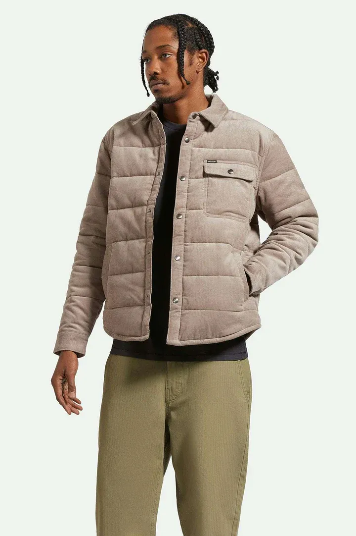Brixton Cass Jacket - Cinder Grey Cord