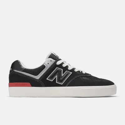 New Balance 574 2E - Black/Grey
