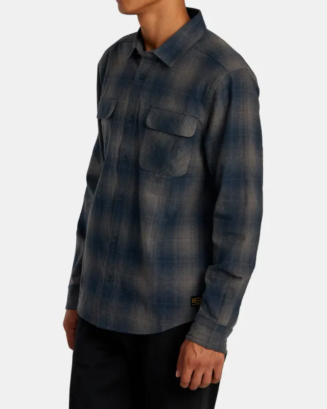 RVCA Dayshift Flannel - Smoke