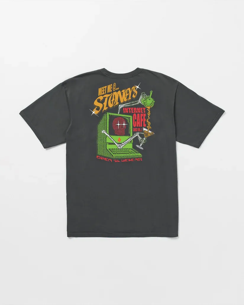 Volcom Internet Cafe Tee - Stealth