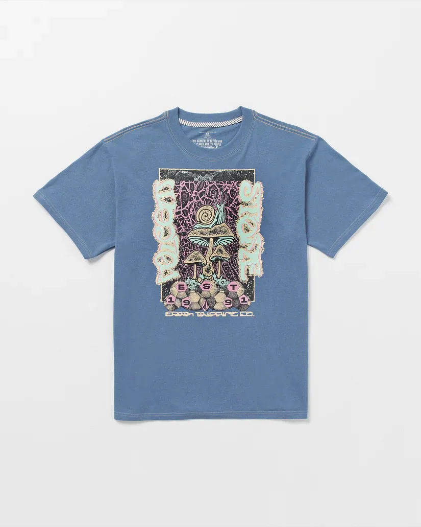 Volcom Splarg Tee - Blueberry