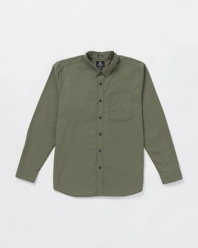 Volcom Date Knight LS - Winter Moss