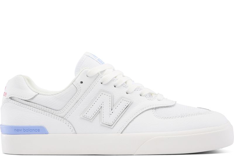 New Balance 574 - White/Baby Blue