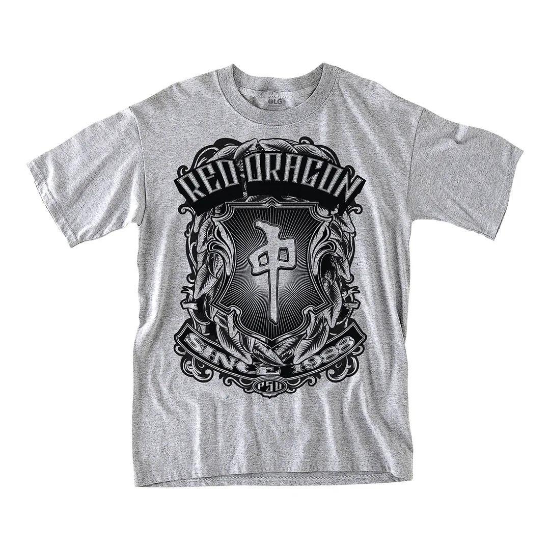 RDS Crest Tee - Athletic Heather