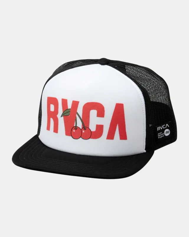 RVCA Luke P Trucker - White/Black