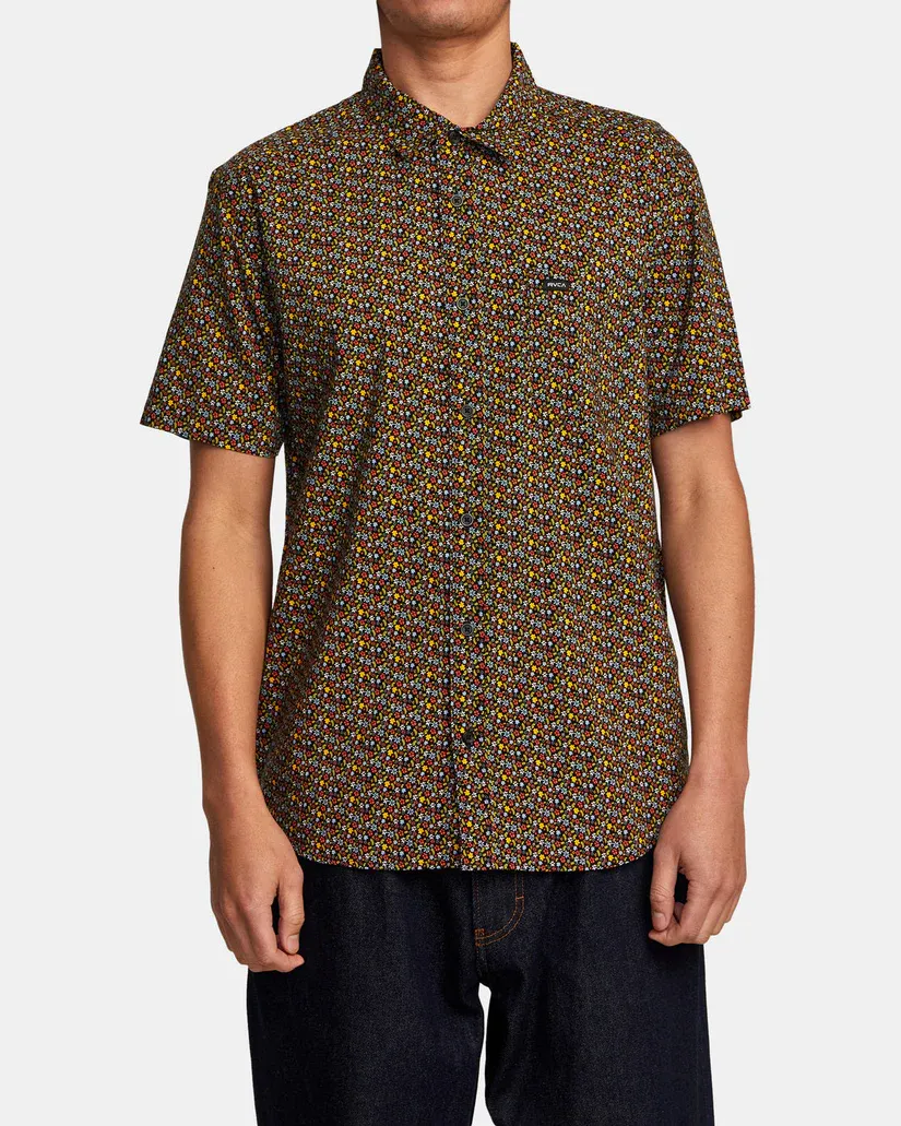 RVCA Micro Garden SS - Mulberry