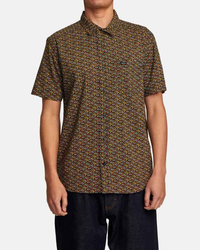 RVCA Micro Garden SS - Mulberry