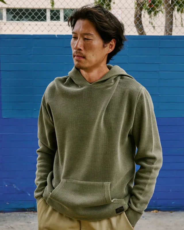 RVCA Dayshift Thermal Hood - Olive