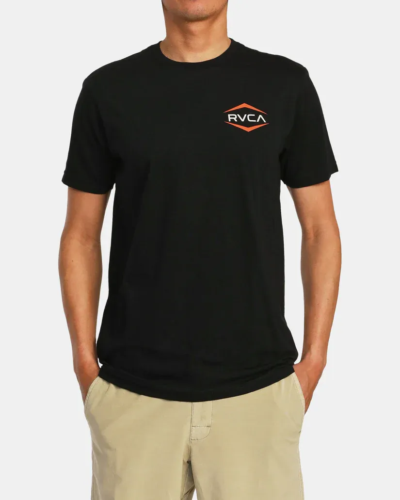 RVCA Astro Hex Tee - Black