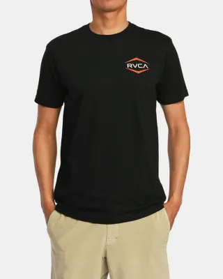 RVCA Astro Hex Tee - Black