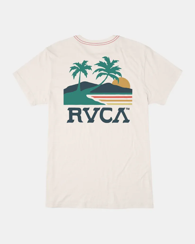 RVCA Sunny Days Tee - Antique White