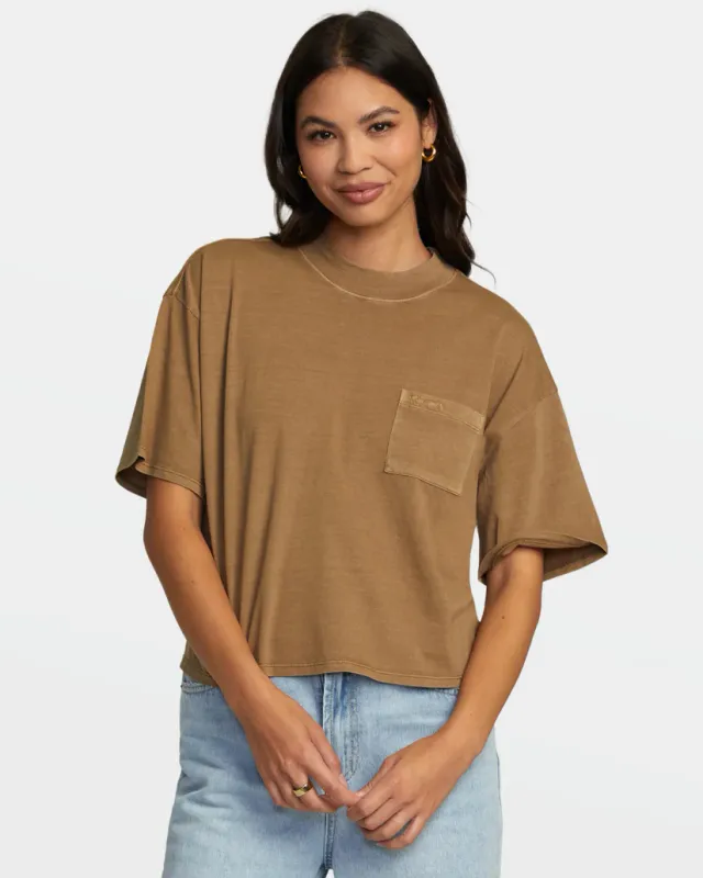 RVCA Kinney Pocket Tee - Ermine