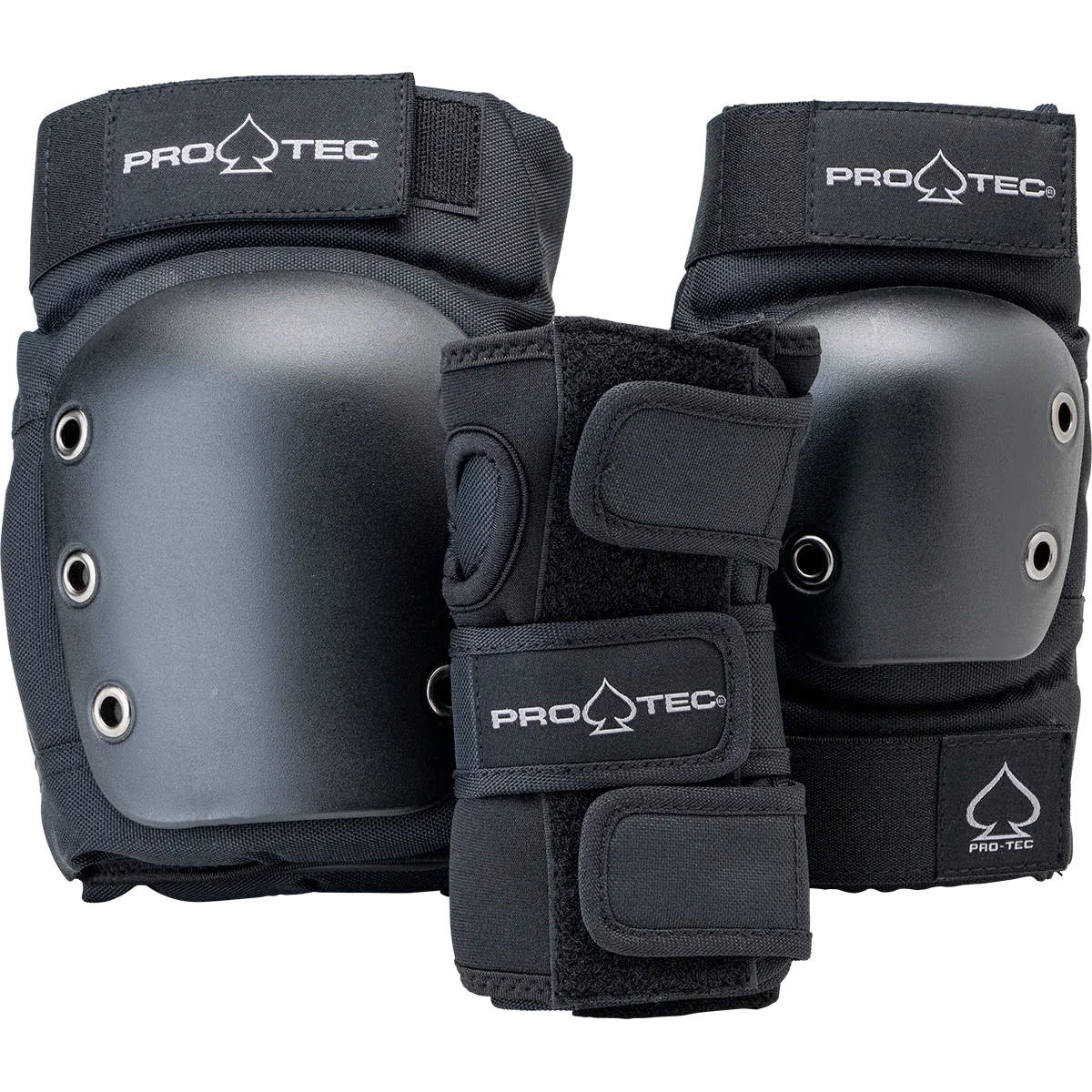 Pro-Tec Street JR 3-Pack Pad Set - Black