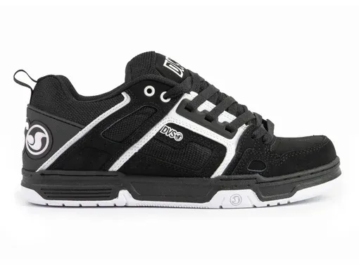 DVS Comanche - Black/White Leather