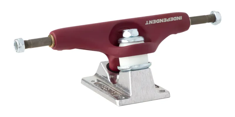 Independent Stage11 BTG Burgundy/Silver Truck