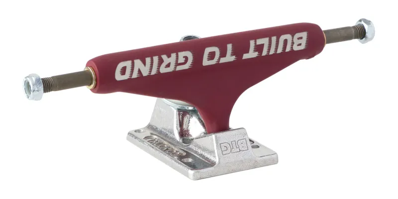 Independent Stage11 BTG Burgundy/Silver Truck