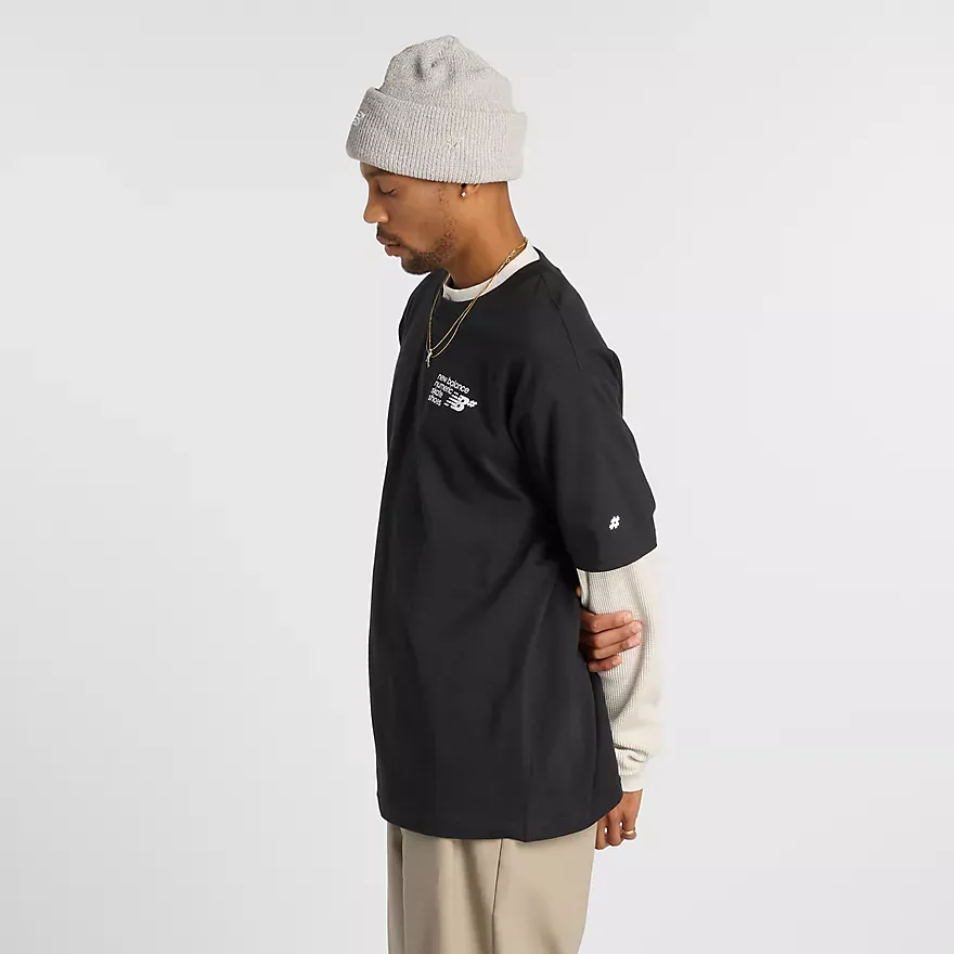 New Balance Small Logo Jersey Tee - White