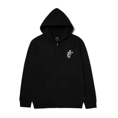 Huf Cupid Full Zip Hoodie - Black