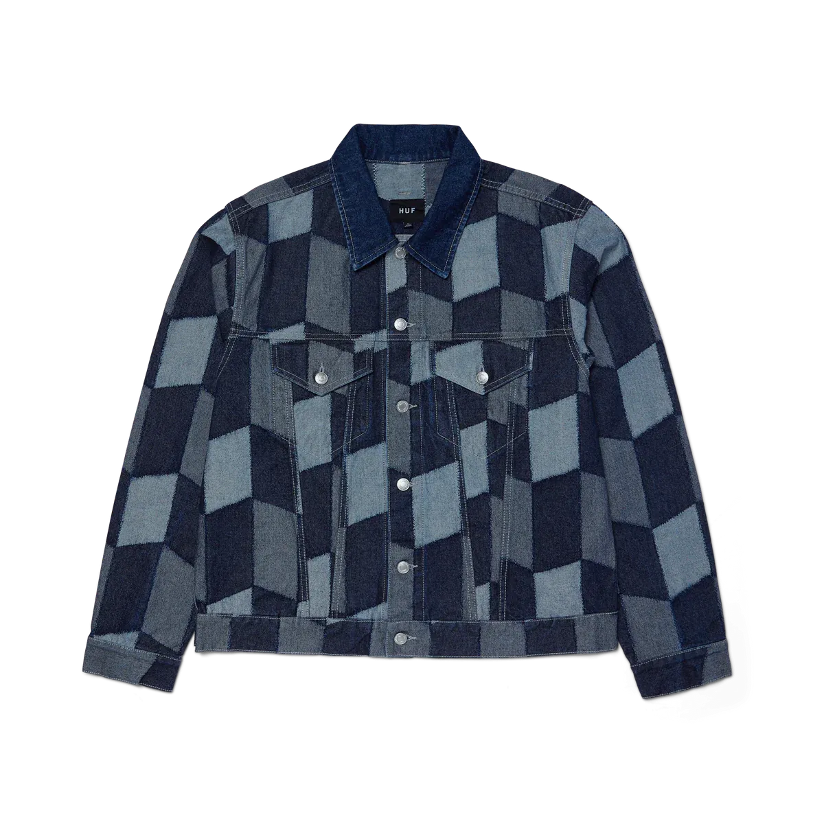 Huf Patchwork Denim Jacket