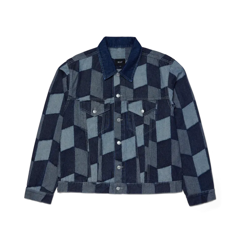 Huf Patchwork Denim Jacket