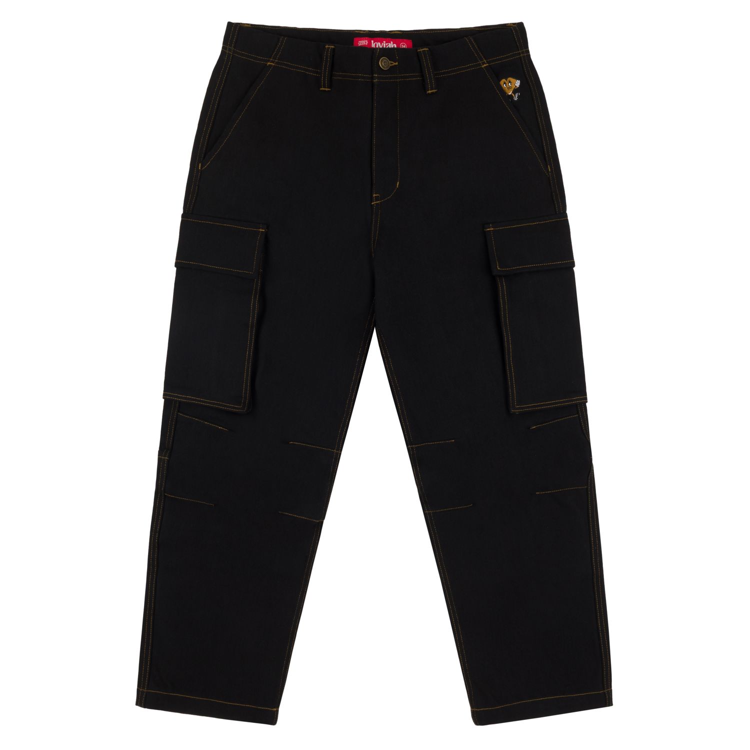 Loviah Heavy Duty Cargo Denim - Raw Black