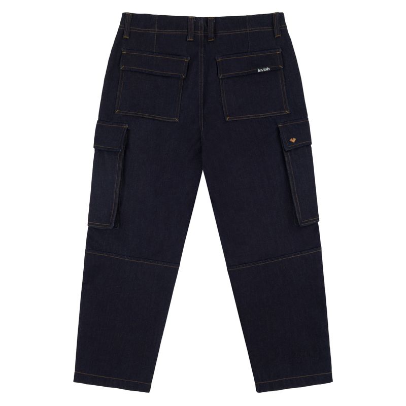 Loviah Heavy Duty Cargo Denim - Raw Indigo