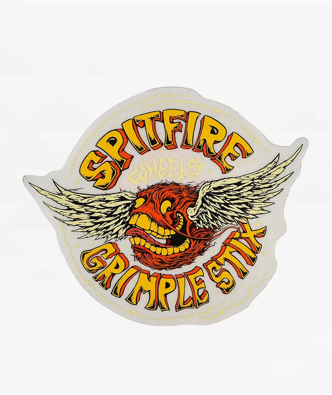 Spitfire x Grimple Flying Grimple Sticker