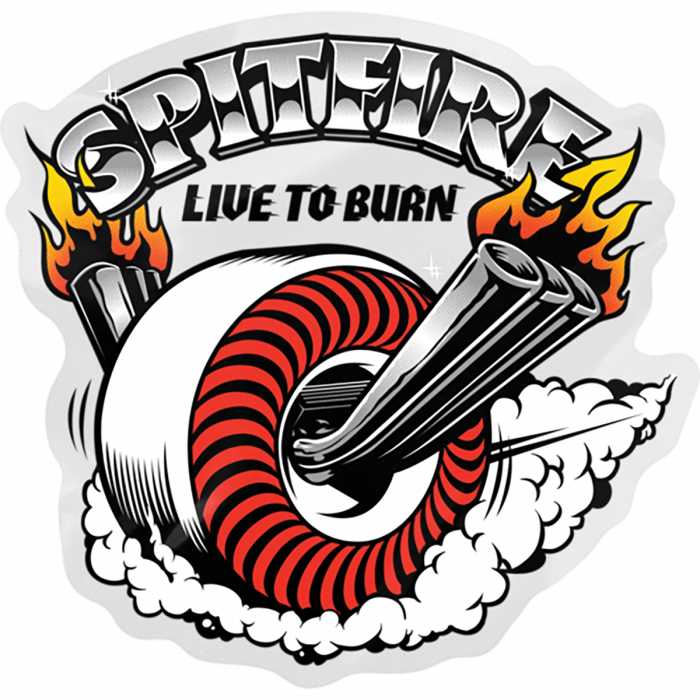 SF Burnout Sticker Med