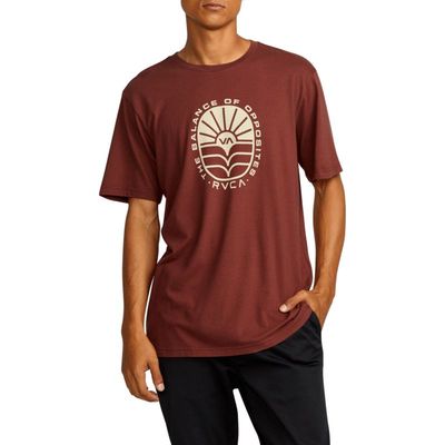 RVCA AG Seal Tee - Red Earth