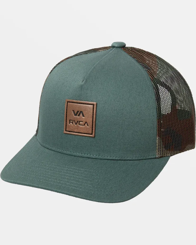 RVCA VA All The Way Trucker - Balsam Green