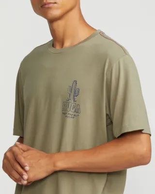 RVCA Deth Valley Tee - Aloe