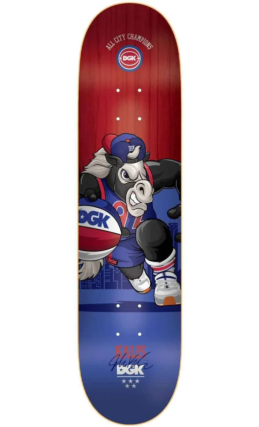 DGK Kalis All City Champions Deck - 8.06