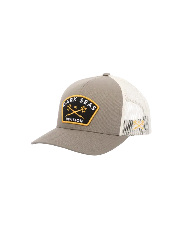 Dark Seas Sentinel Trucker - Grey/White