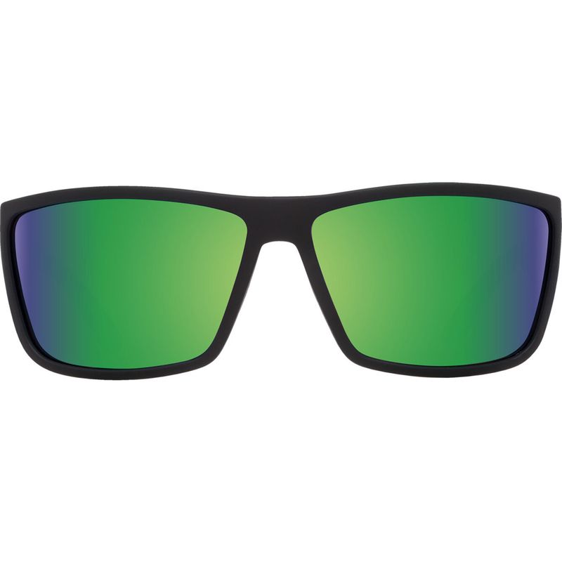 Spy Rocky Soft Matte Black - Happy Bronze Polar Green Mirror