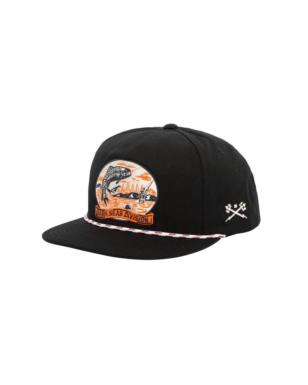 Dark Seas Whitley Snapback - Black