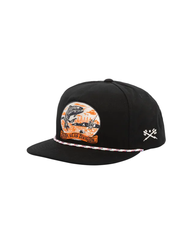 Dark Seas Whitley Snapback - Black