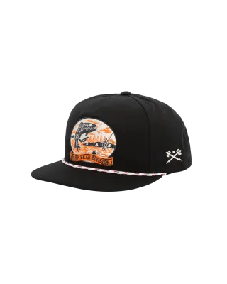 Dark Seas Whitley Snapback - Black