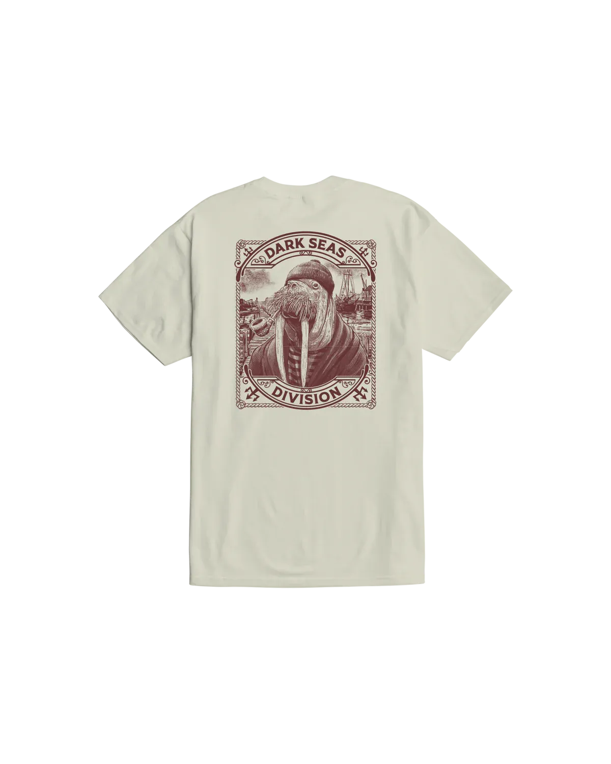 Dark Seas Seaworthy V2 Tee - Cream