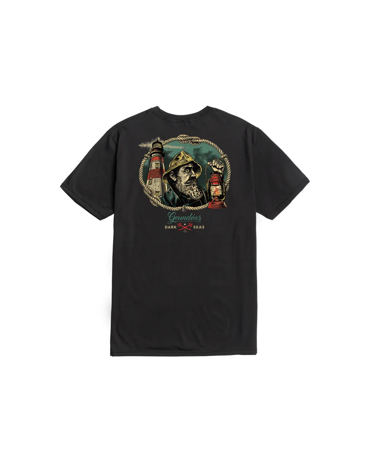 Dark Seas Watchman Tee - Black
