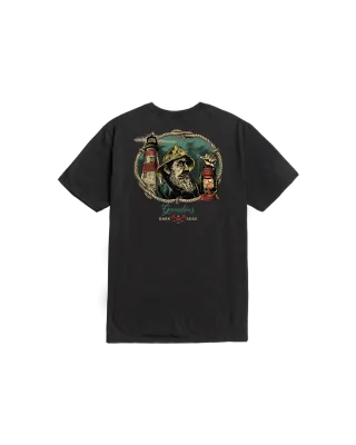 Dark Seas Watchman Tee - Black