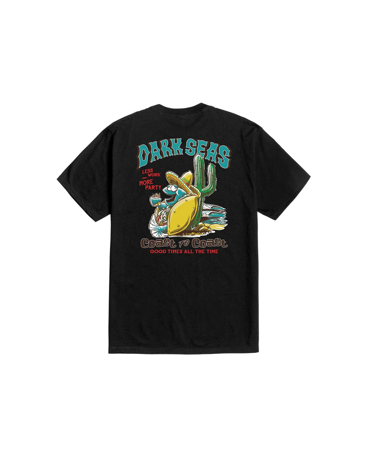 Dark Seas More Party Tee - Black