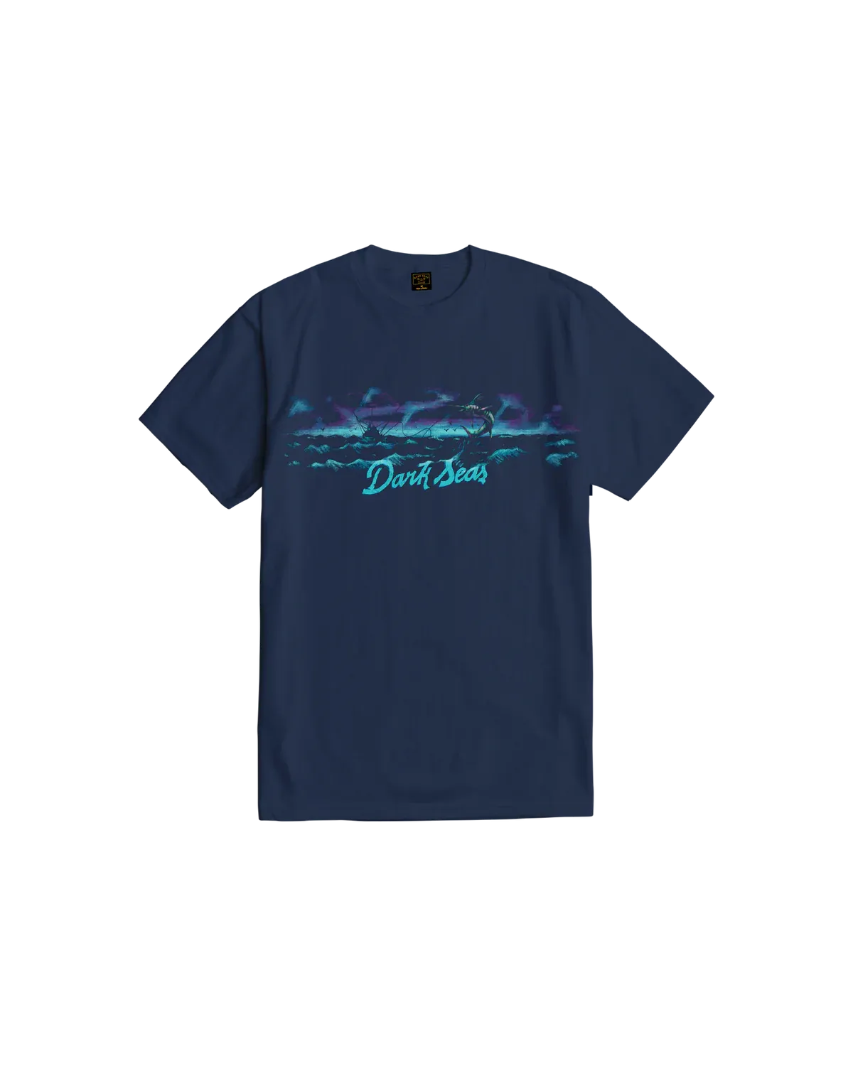 Dark Seas Offshore Tee - Navy L